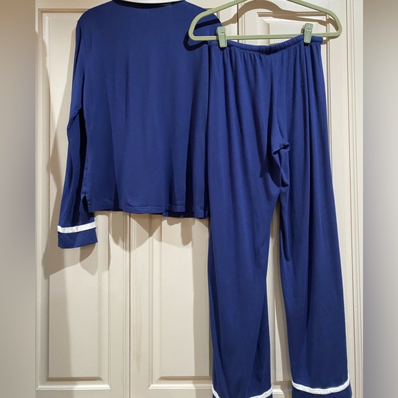 COSABELLA blue & white long sleeve with pants pajama set - Picture 6 of 10